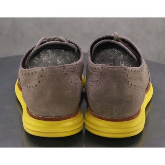 Cole Haan Lunargrand Men\'s Wingtip Oxfords Dress Shoes Sz 9 Nubuck Suede C10226 main image 7